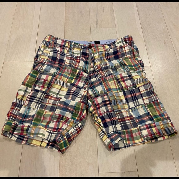 JCrew Plaid Shorts 32 - Picture 1 of 3